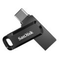 SANDISK Ultra® Dual Drive Go USB Flash-Laufwerk, 32 GB, 150 MB/s, Schwarz