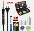 Lötkolben Set Lötset 100W Lötstation Temperatur Einstellbar Soldering Iron Wire