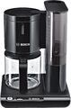 Bosch Styline TKA8013 Filterkaffeemaschine, 1160W, 10/15 Tassen, schwarz