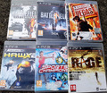 Playstation 3 PS3 Restposten Konvolut 6 Cased Games & Manuals - Hawx2 Rage Etc Etc