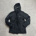 JACK WOLFSKIN Damen 2in1 Jacke Gr. M Windbreaker Regenjacke Windjacke Schwarz