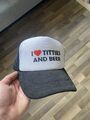 Trucker Cap Kappe Snapback NEU Mütze Basecap i Love beer 