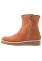 Caprice Damenschuhe Stiefelette, Boots, Leder Cognac, SONDERPREIS, Gr 37 - 40,5