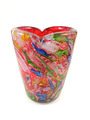 Murano Glas Vase " Rest of the Day "
