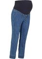 Neu Umstands-Stretch-Jeans Straight Normal Gr. 36 Blau Damenjeans Casual-Hose