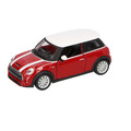 MINI Cooper S Miniatur 1:36 Modellauto Miniatur Rückziehauto (Rot)