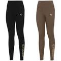 Puma Graphic Leggings Puma Black oder Grape Leaf Freizeit Fitnesshose