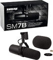 NEU Shure SM7B Cardioid Dynamic Vocal Mikrofon Schwarz Originalverpackung -DE