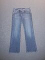 Damen Cecil Jeans Style Charlize 32 Inch Bootcut blau Stretch