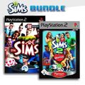 PS2 / Sony Playstation 2 Spiel - Die Sims + Die Sims 2: Haustiere mit OVP