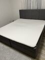 Boxspringbett Fado 140/160/180/200x200 cm mit Bettkasten / Doppelbett+Topper