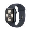 Apple Watch SE GPS 44mm Alu Mitternacht Sportarmband Mitternacht - S/M