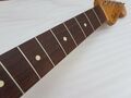 1993 FENDER MEXICO STRATOCASTER NECK - NICE WOOD GRAIN & FLAT RADIUS