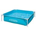 Intex Kinderpool Frame Pool Mini Blau 122x 122x 30cm Babypool Babyschwimmbecken