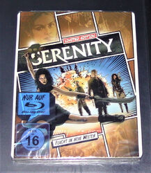 SERENITY FLUCHT IN NEUE WELTEN LIMITIERTE REEL HEROES STEELBOOK BLU RAY NEU &OVP