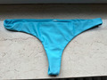 Bikinihose String Tanga Türkis Gr. M oder 38