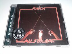 RAVEN - ALL FOR ONE - CD Album, Reissue, Remastered, CMRCD494 (2002)