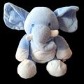 Woolworth Stofftier Kuscheltier Plüschtier Elefant Blau Türkis ca 28 cm Groß