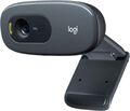 Logitech C270 HD-Webcam - Schwarz (960-001063)