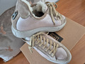 *Better Rich* Lammfell Sneaker # beige metallic # taupe # Gr. 39# NEU! NP 149,95