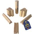 KUBB Wurfspiel Wikingerspiel Outdoor Spiel Echtholz Schach Rasenschach Spielzeug