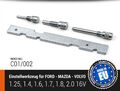 CASTEX Motoreinstellwerkzeug Zahnriemen für Ford Mazda Volvo1.25 1.4 1.6 1.8 2.0