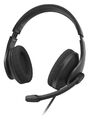 Hama 139933 HS-P200 V2 Over Ear Kopfhörer Kabelgebunden  Schwarz