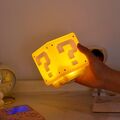 Question Block 3D Leuchte Icon Light Nintendo LED Decor Lampe für Super Mario