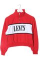 LEVI’S Sweatshirt Damen Gr. DE 32 rot-weiß-schwarz Casual-Look