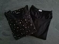 Schönes 2er Set Shirts leichte Pullover Gr. XS/M von Only / Pimkie