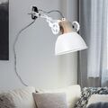 Wandlampe Wandleuchte Spotlampe schwenkbar LED Wohnzimmerlampe Leselampe weiß