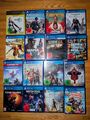 15 PS4 Spiele und 1 PS 3 Spiel 