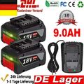 10x Für Bosch Ersatz Akku GBA 18V 9.0Ah BAT609 18 Volt BAT618 BAT620 GSR GSB GBH