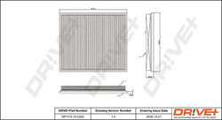 Luftfilter Filtereinsatz DP1110.10.0225 Dr!ve+ für FORD TRANSIT TOURNEO Bus