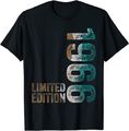 58. Geburtstag Mann 58 Jahre Geschenk Limited Edition 1966 T-Shirt XS bis 5XL