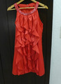 Abendkleid Damen Gr. 38 rot Elegant