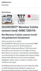 SILVERCREST Monsieur Cuisine connect trend SKMC 1200