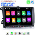 9"HD Android Autoradio GPS Navi DAB+ WIFI Für VW Passat Caddy Tiguan Golf Touran