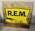 LP R.E.M. OUT OF TIME ORIGINAL 1991 megarare USA press!