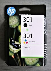 Orig. HP 301 Patronenset Color+schwarz, Neu+OVP