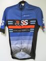 fahrradtrikot herren kurzarm, Mehrfarbig, Gr. S