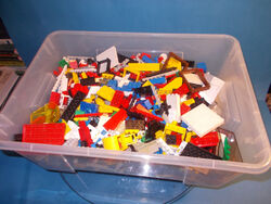 2 KG LEGO Gemischte Kiloware Steine/Platten etc. Basic/Legoland  70er/80er Jahre