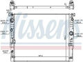 Wasserkühler Kühlrippen gelötet 606236 NISSENS für BMW 6 Gran Turismo 5 7