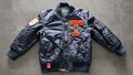 Top Gun Tomcat Tommy Bomber Jacke Jungen 8 Jahre Navy