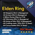 Elden Ring [PC] Shadow of The Erdtree DLC ALL Items Max LVL 713 2B Runes Fast 🔥