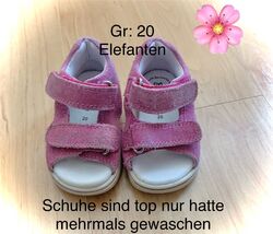 baby schuhe gr. 20 🌸Elefanten