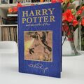 Harry Potter und der Feuerkelch J K Rowling Deluxe Edition signiert