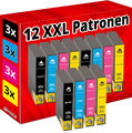 12x PATRONE für EPSON Office B40W BX300F BX310F BX600FW BX610F S20 S21 SX415 SET