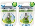2x Philips H1 Eco-Vision 12V 55W Energysaver Auto-Lampe Auto-Birne Halogen-Lampe