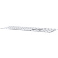 Apple Magic Keyboard mit Ziffernblock - Kabellos, wiederaufladbar, Silber